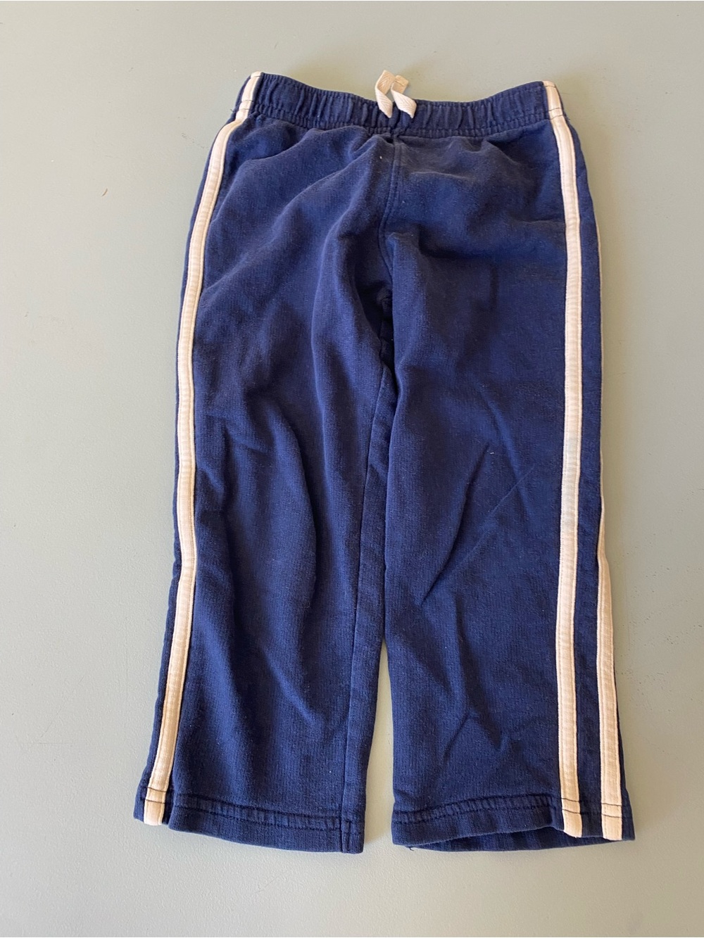 Carter's 3T Navy Track Pants with White Side Stripes